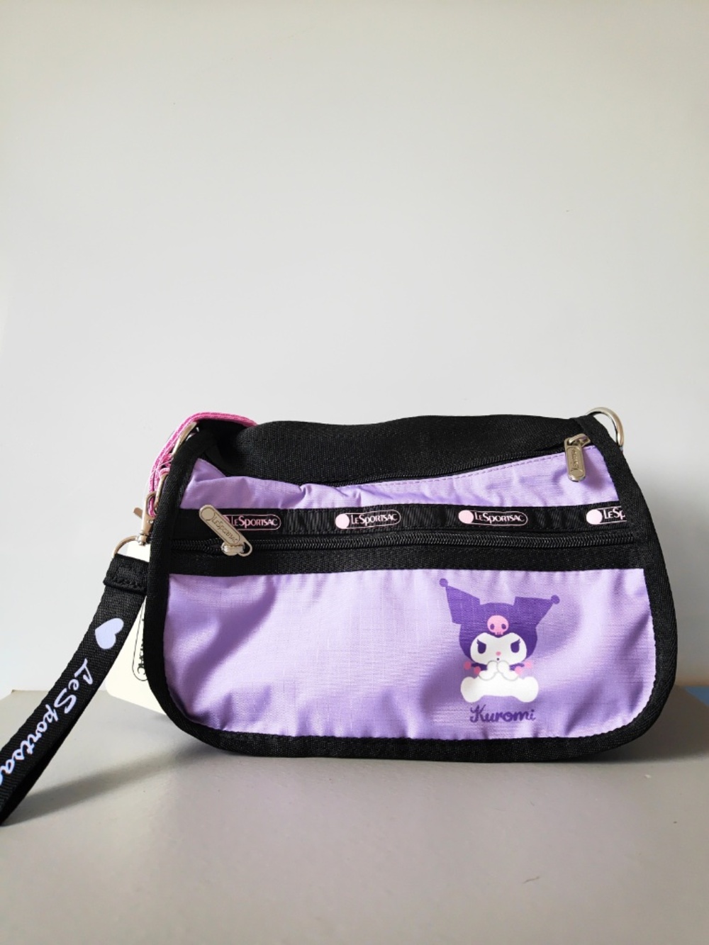 LeSportsac Kuromi Purple Small Crossbody Bag NWT